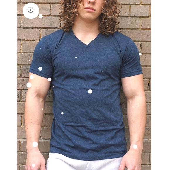 Rolo Royal Blue V neck Tshirt - Picture 2 of 8